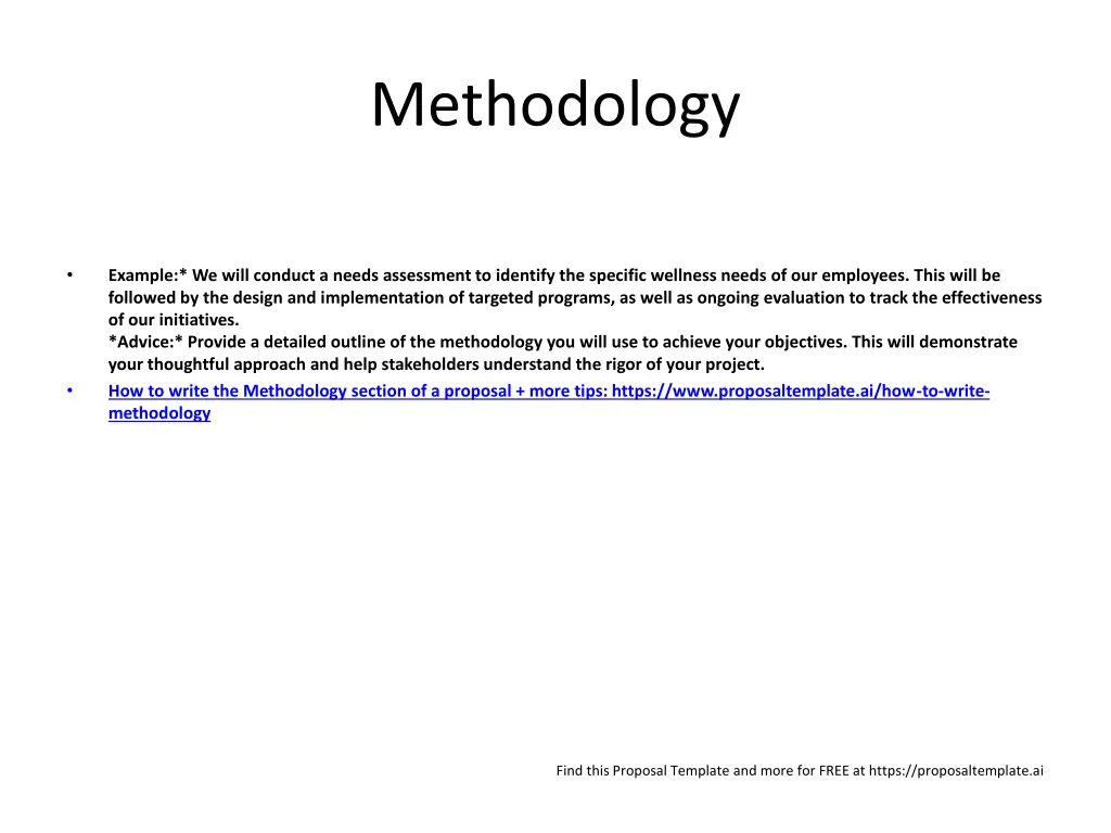 methodology