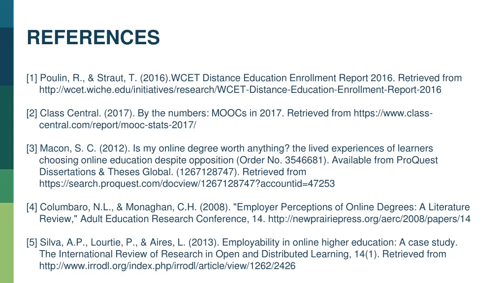 references