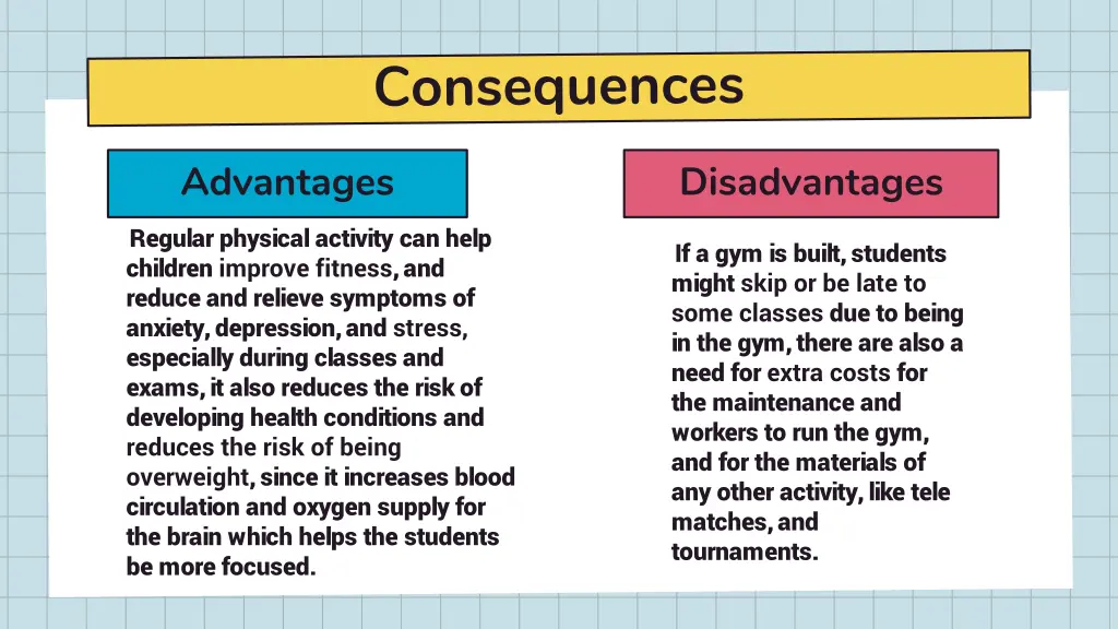 advantages