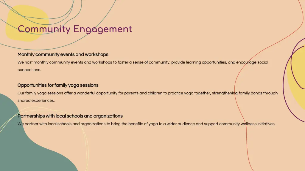 community engagement
