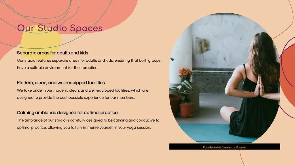 our studio spaces