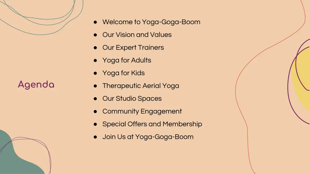 welcome to yoga goga boom