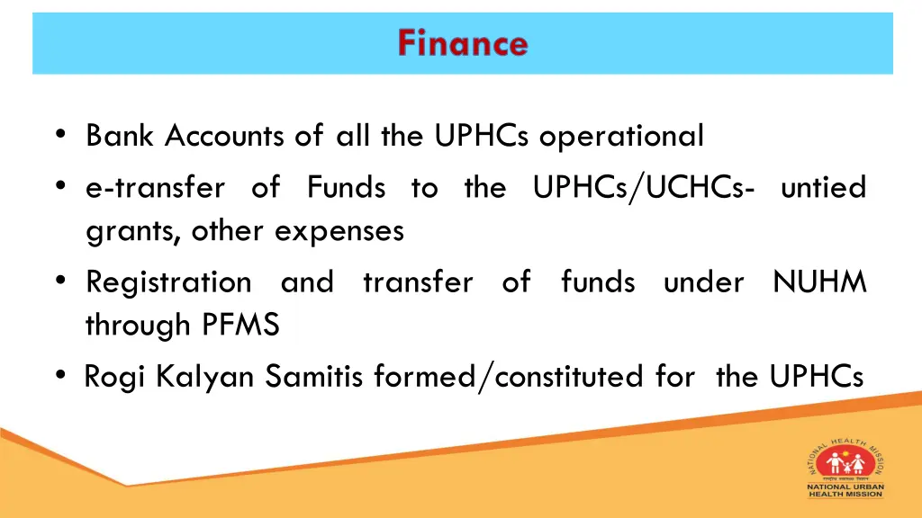 finance