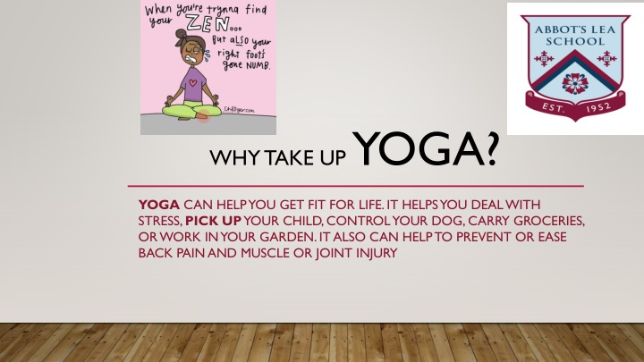 why take up yoga