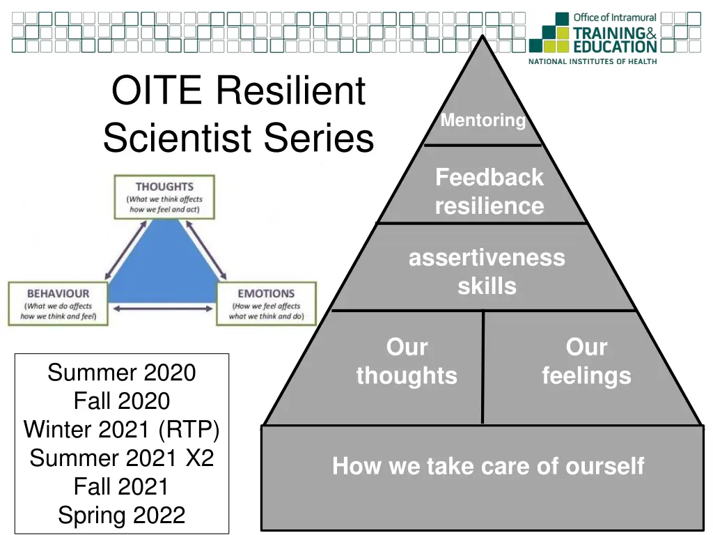 oite resilient scientist series