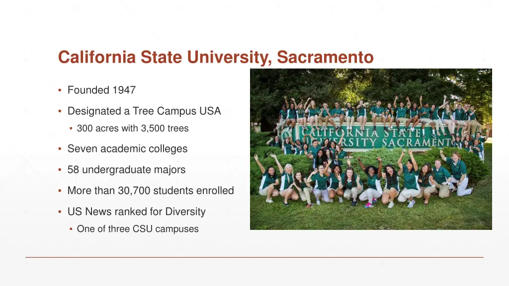 california state university sacramento
