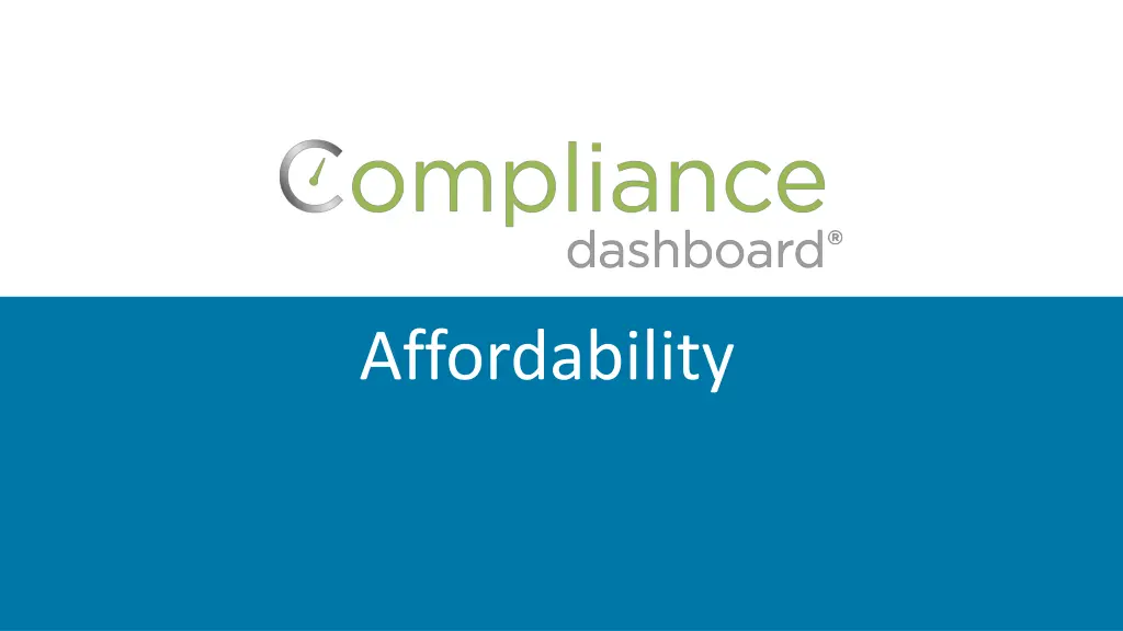 affordability