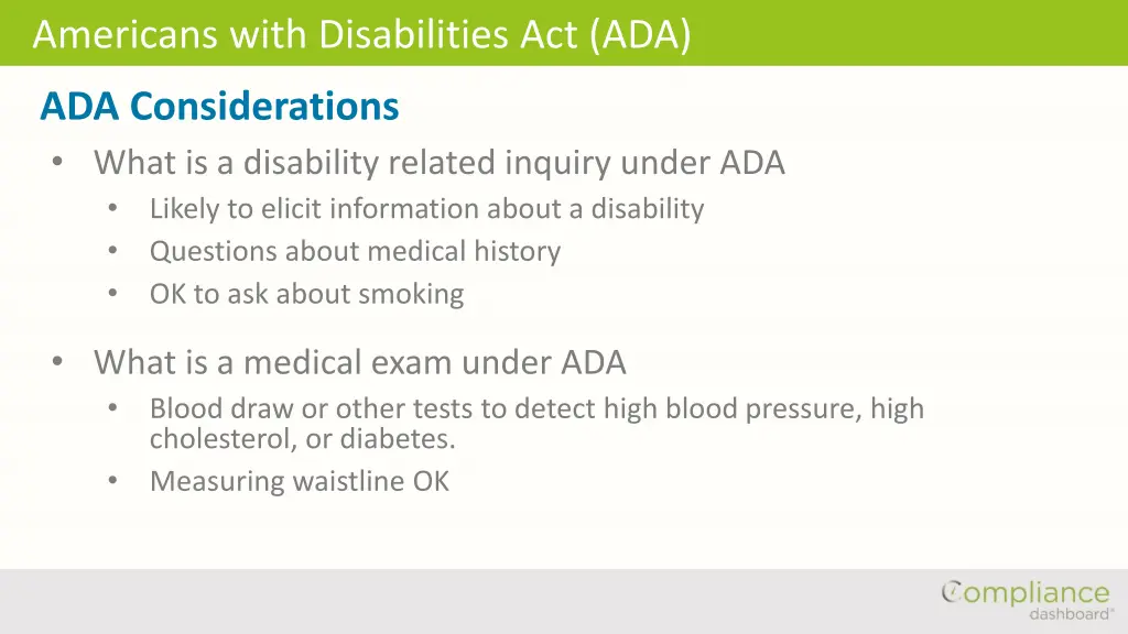 americans with disabilities act ada 1