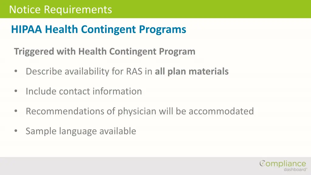 notice requirements