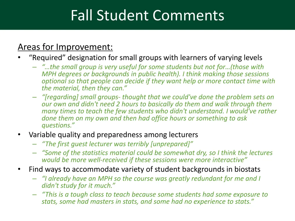 fall student comments 1