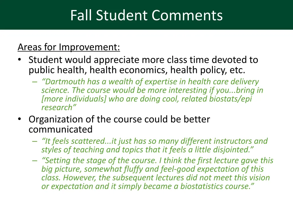 fall student comments 2
