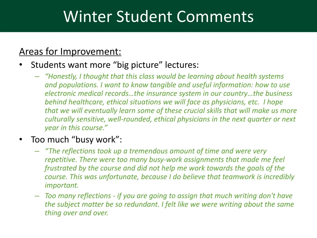 winter student comments 1
