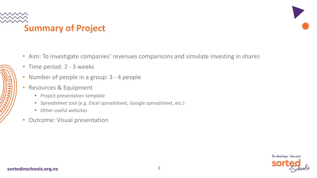 summary of project