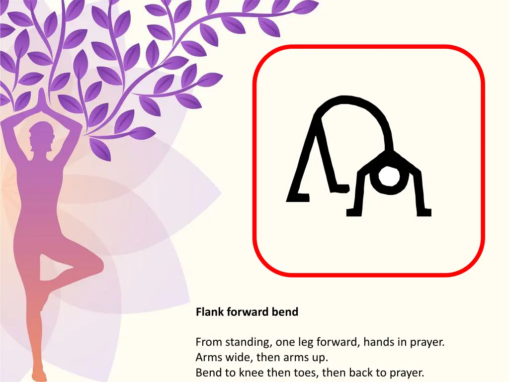 flank forward bend