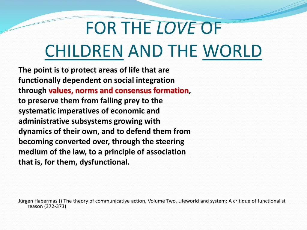 for the love of children and the world 9