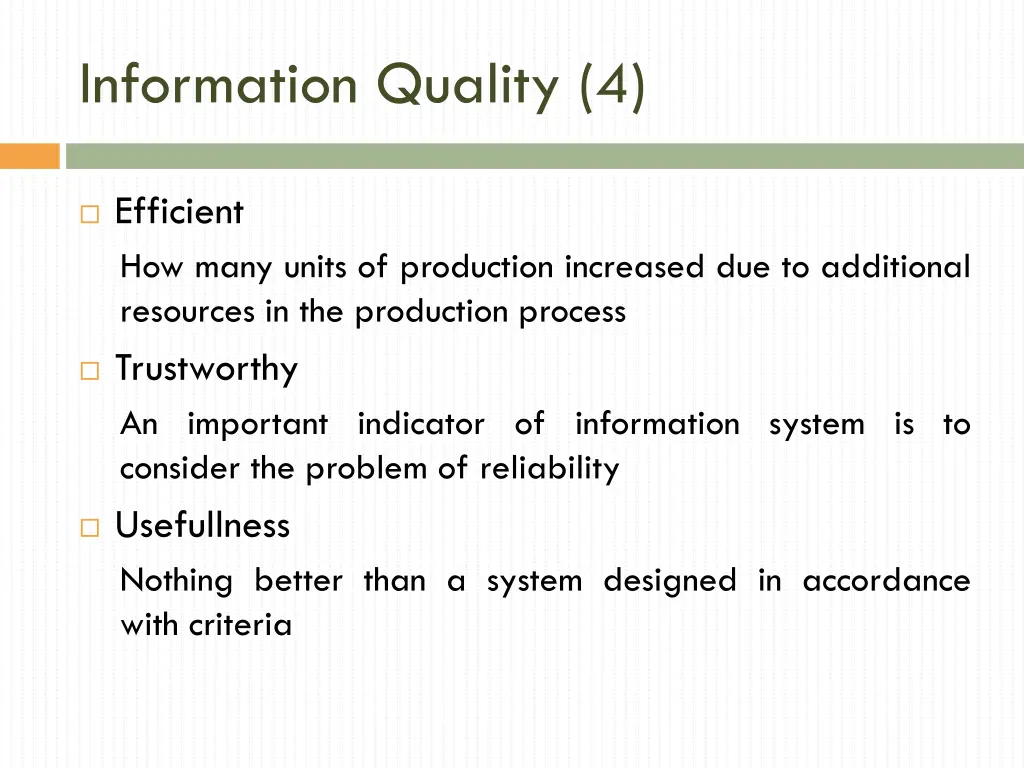 information quality 4