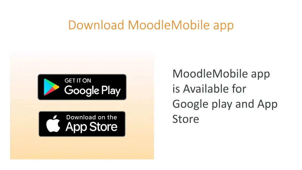 download moodlemobile app