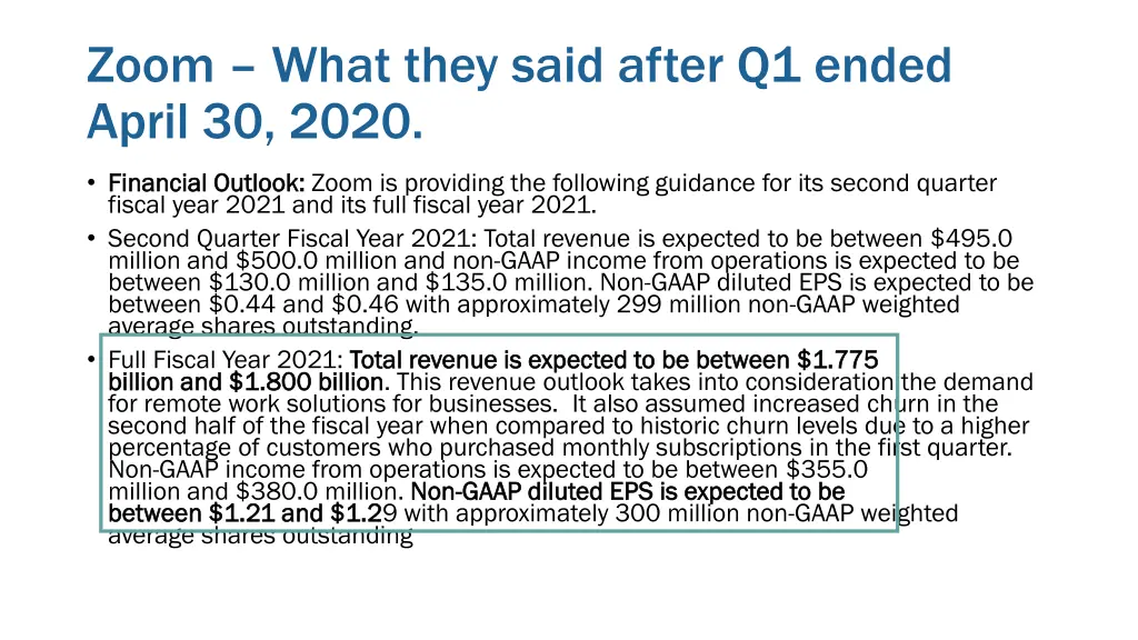 zoom what they said after q1 ended april 30 2020 1