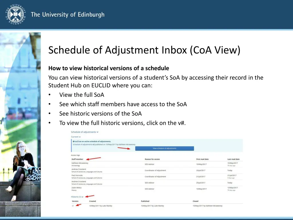 schedule of adjustment inbox coa view 4