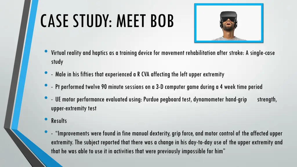 case study meet bob