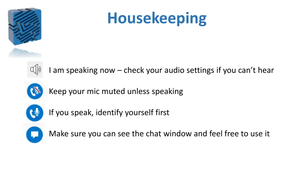 housekeeping