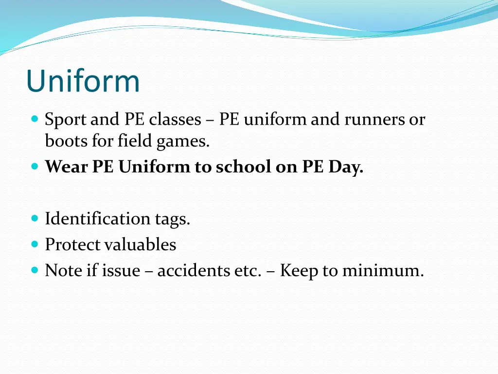 uniform 1