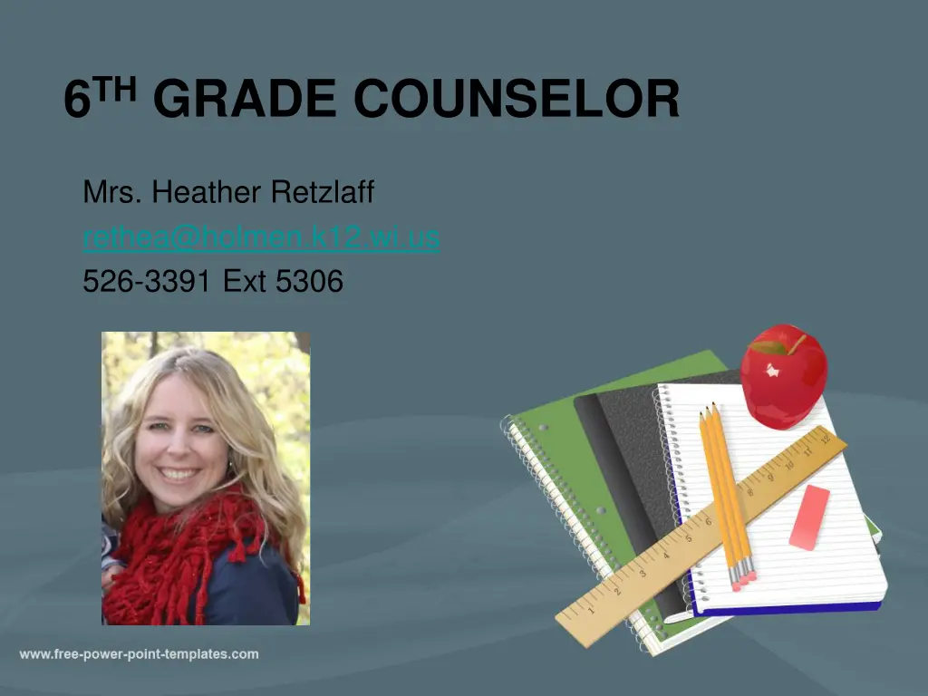 6 th grade counselor