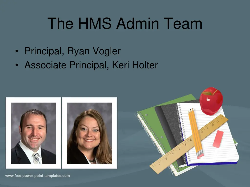 the hms admin team