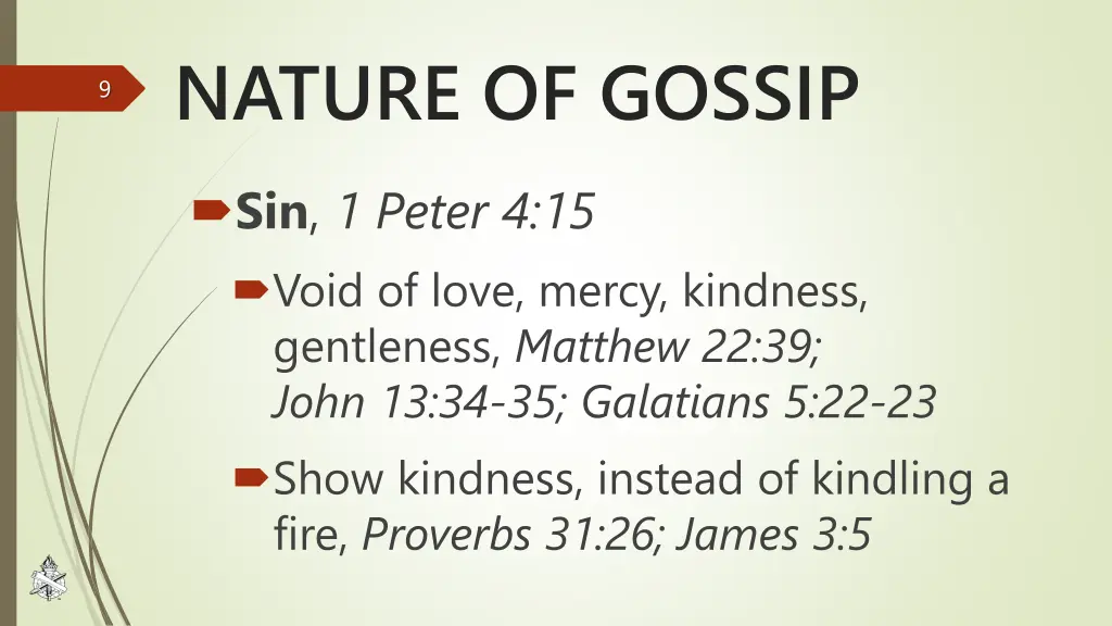 nature of gossip