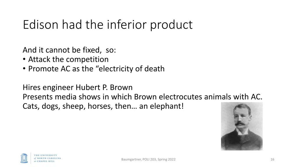 edison had the inferior product