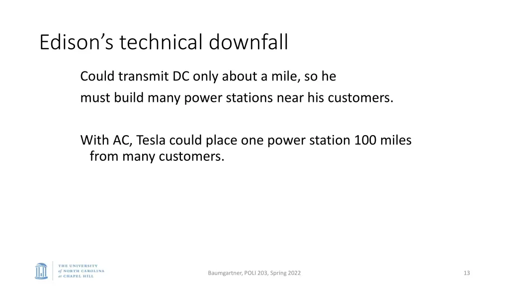 edison s technical downfall