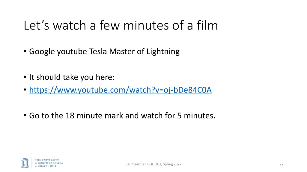 let s watch a few minutes of a film