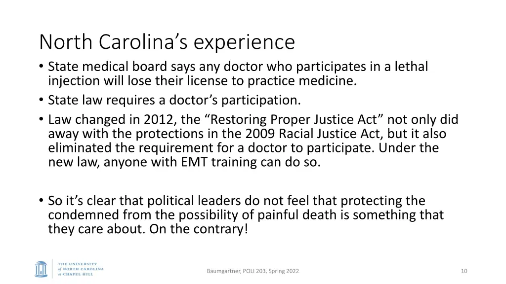 north carolina s experience state medical board