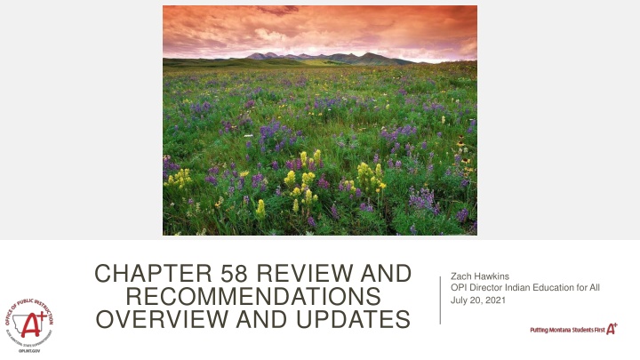 chapter 58 review and recommendations overview