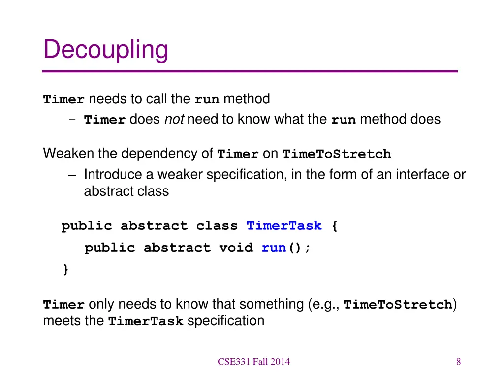 decoupling