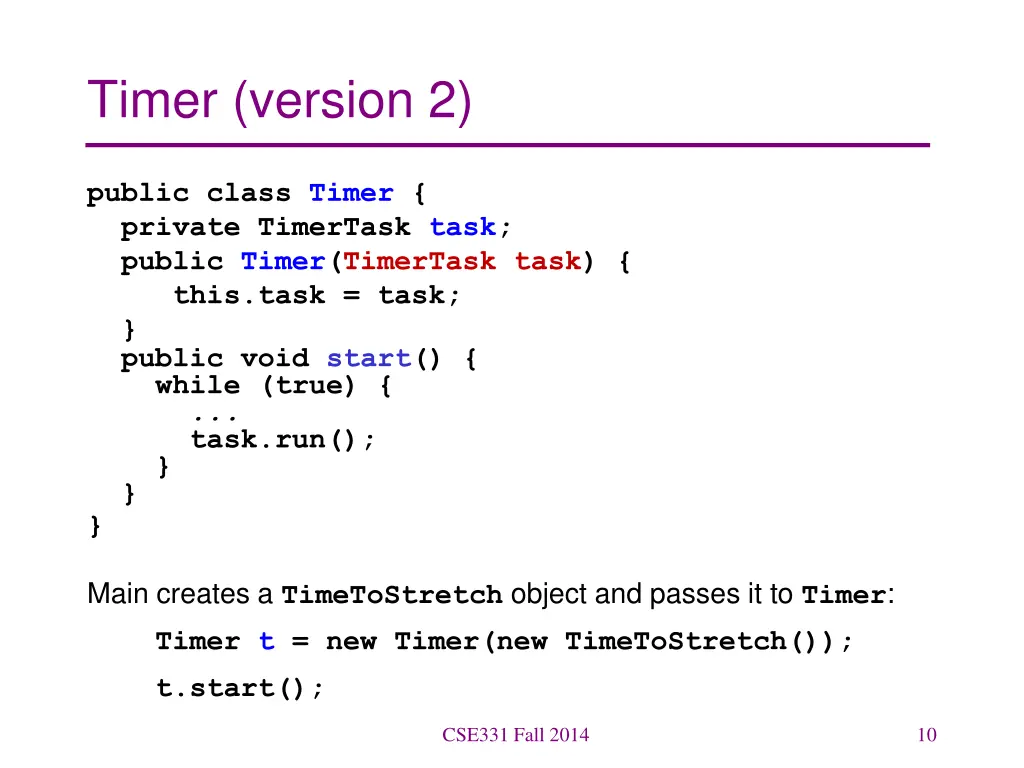 timer version 2