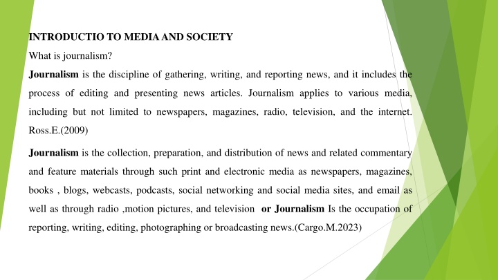 introductio to media and society