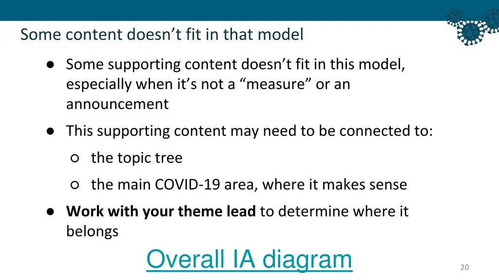 some content doesn t fit in that model