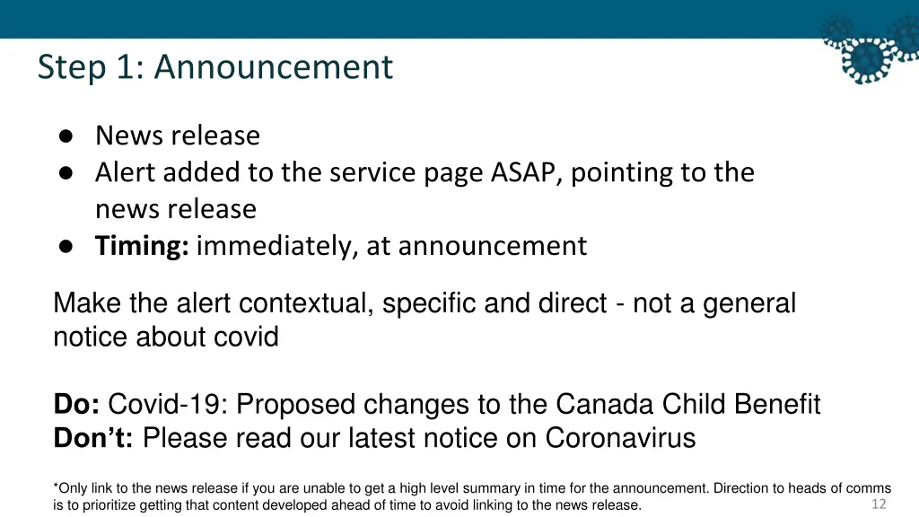 step 1 announcement 1