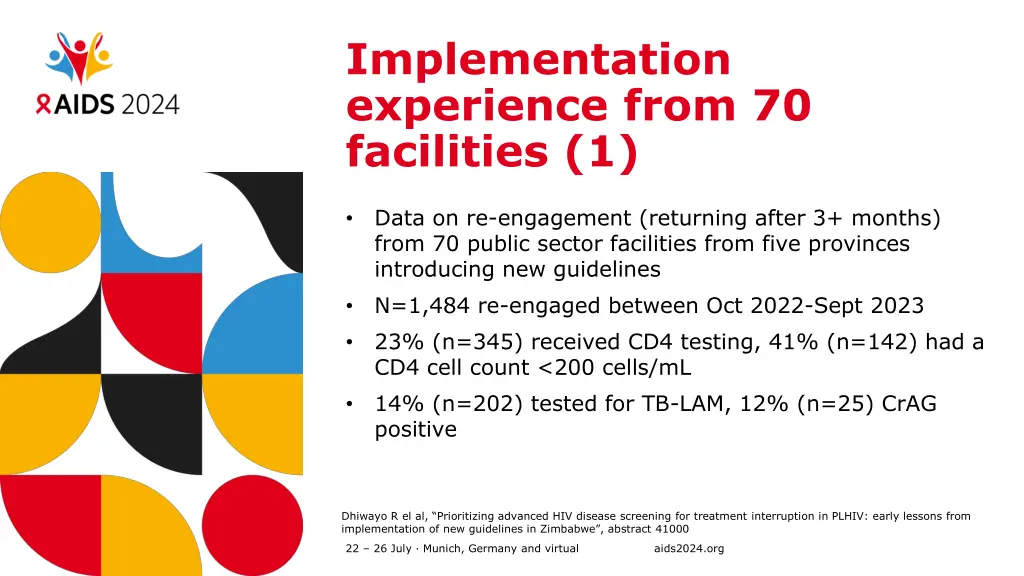implementation experience from 70 facilities 1