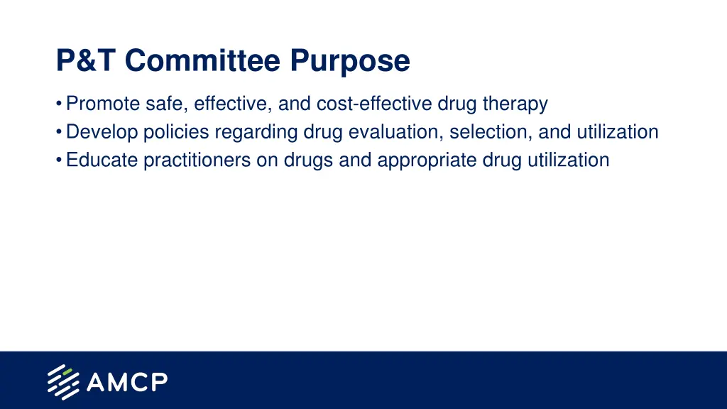 p t committee purpose