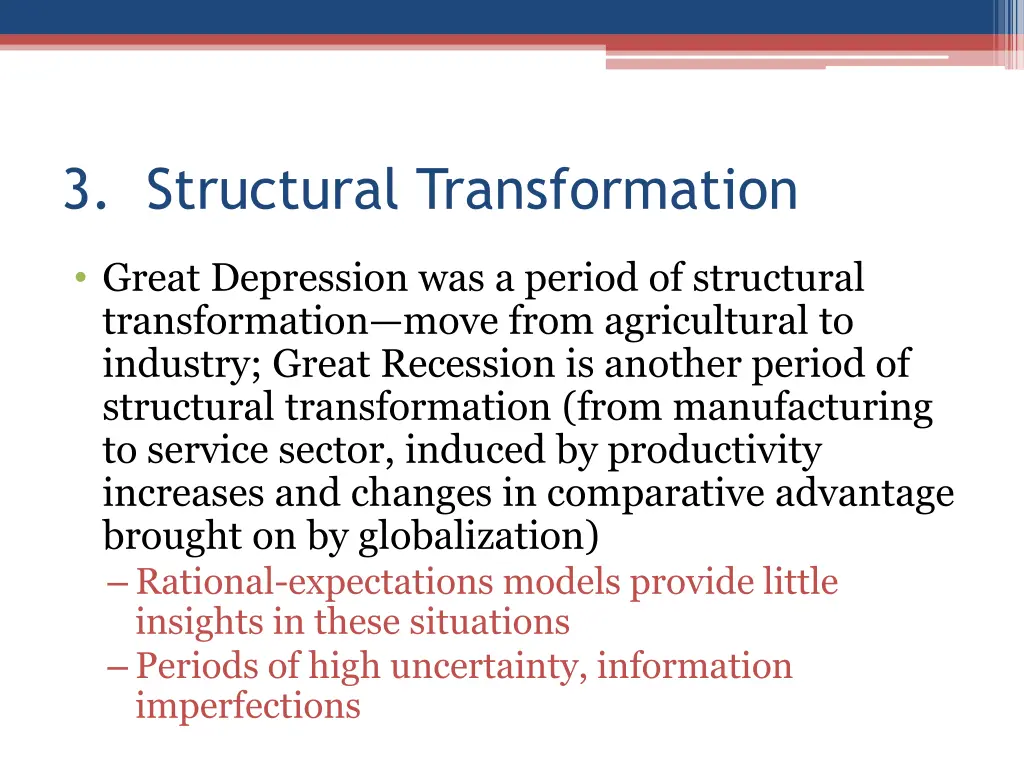 3 structural transformation
