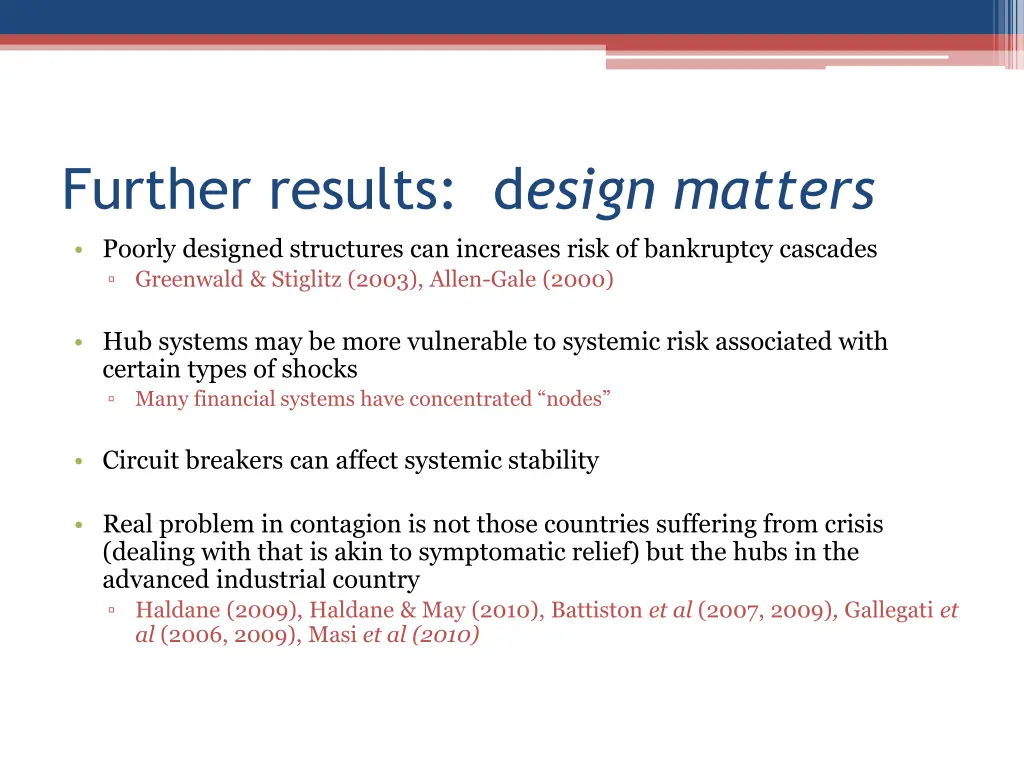 further results d esign matters poorly designed