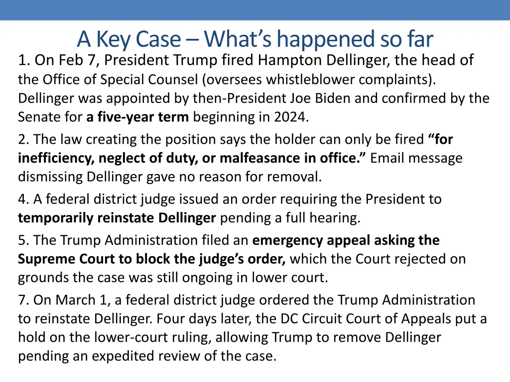 a key case what s happened