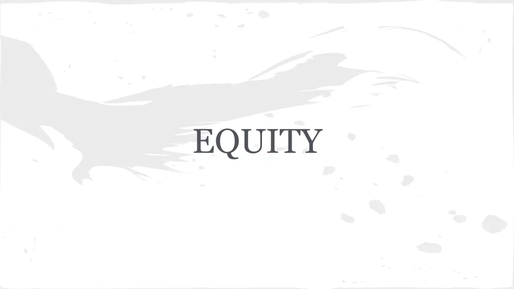equity