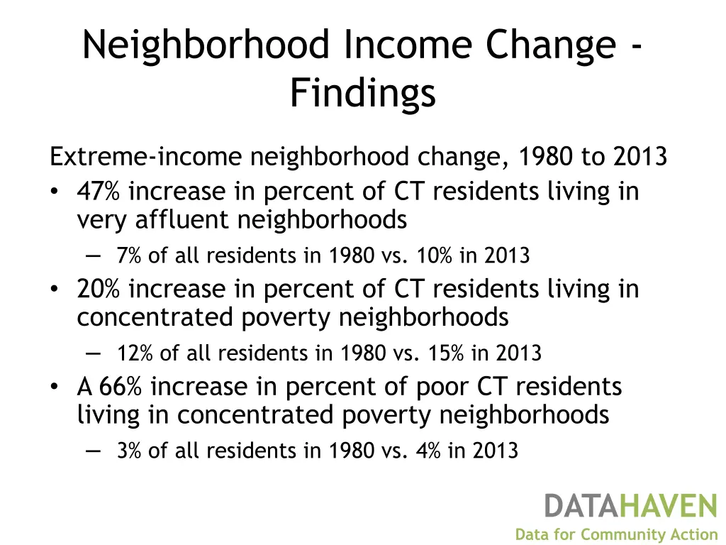 neighborhood income change findings 1