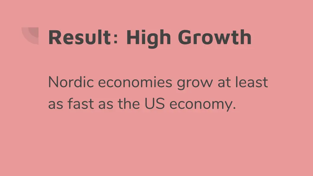 result high growth