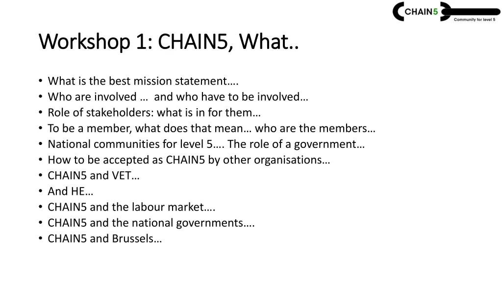 workshop 1 chain5 workshop 1 chain5 what