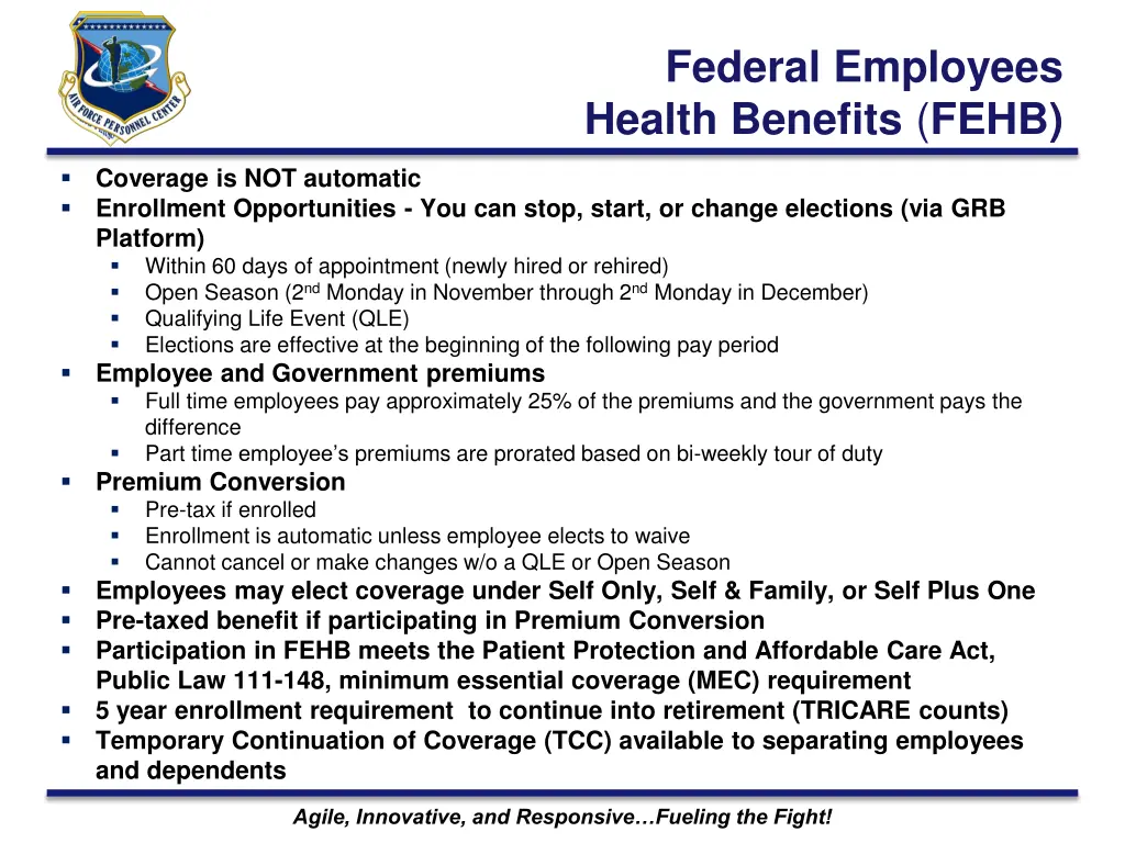 federal employees health benefits fehb