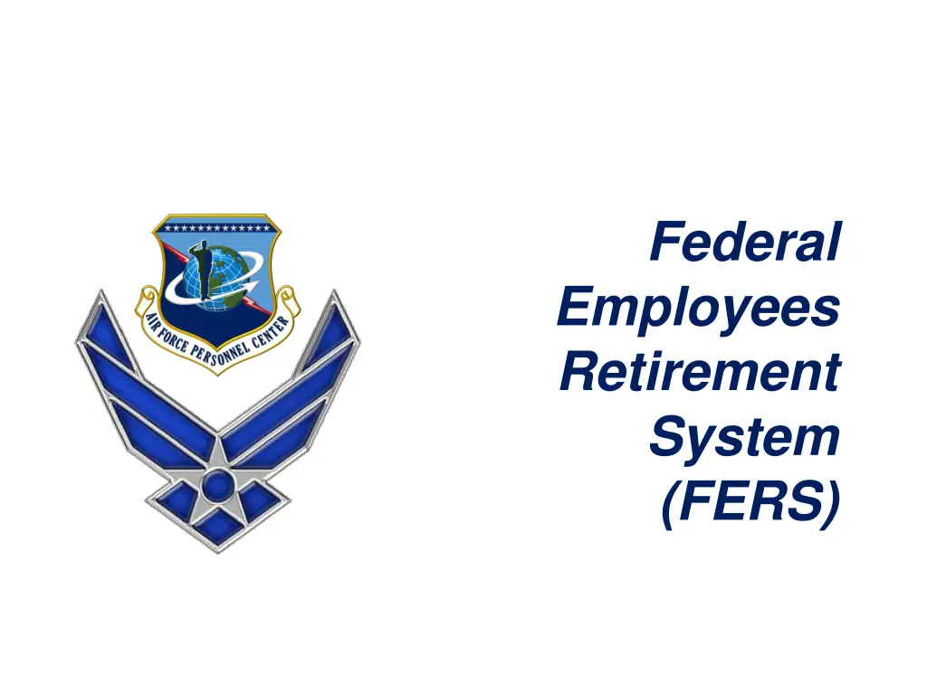 federal employees retirement system fers